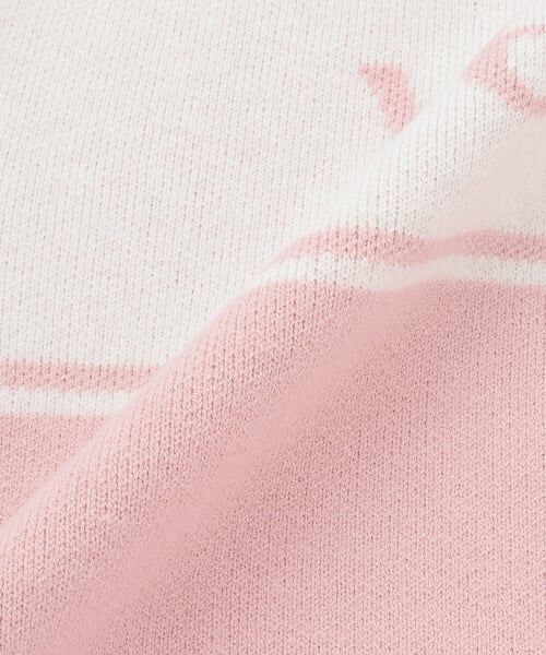 mezzo piano junior / メゾピアノジュニア ニット・セーター | ロゴジャカードニット | 詳細5