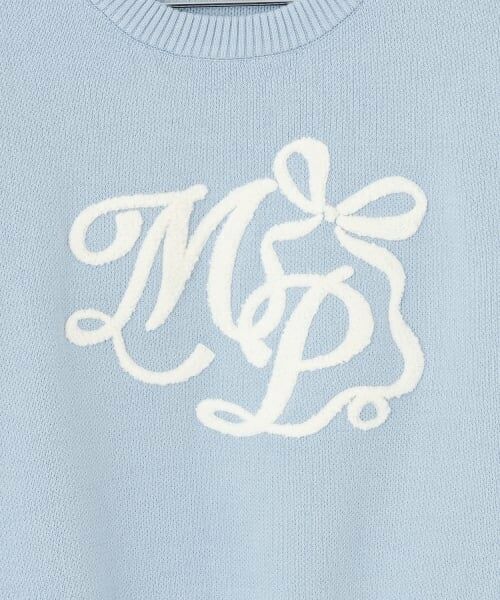 mezzo piano junior / メゾピアノジュニア ニット・セーター | ロゴさがら刺しゅうニット | 詳細3