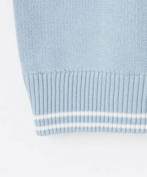 mezzo piano junior / メゾピアノジュニア ニット・セーター | ロゴさがら刺しゅうニット | 詳細5