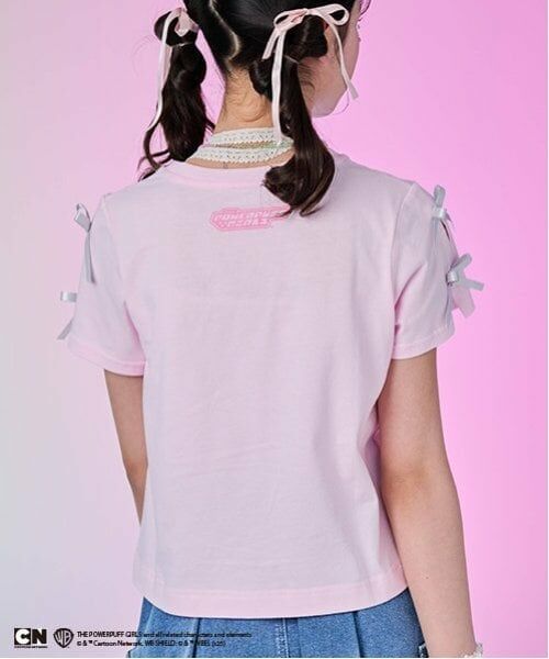 mezzo piano junior / メゾピアノジュニア Tシャツ | 【The Powerpuff Girls】　袖リボンTシャツ | 詳細12