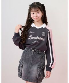 mezzo piano junior / メゾピアノジュニア Tシャツ | 衿つきゲームTシャツ