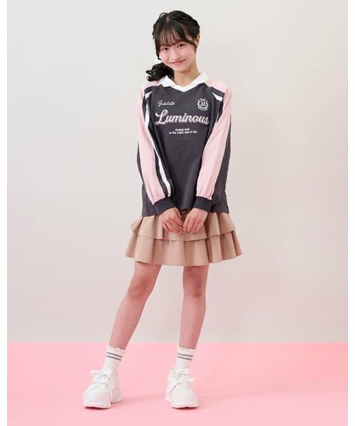 mezzo piano junior / メゾピアノジュニア Tシャツ | 衿つきゲームTシャツ | 詳細11