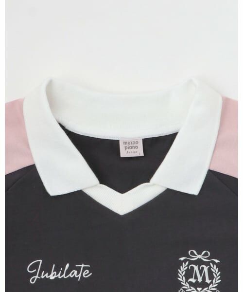 mezzo piano junior / メゾピアノジュニア Tシャツ | 衿つきゲームTシャツ | 詳細2