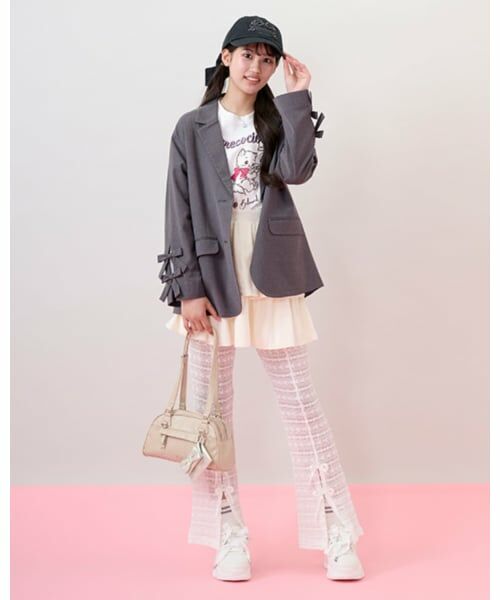 mezzo piano junior / メゾピアノジュニア Tシャツ | Kitten＆Ribbon 長袖Tシャツ | 詳細14