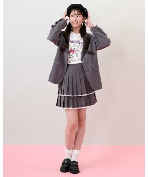 mezzo piano junior / メゾピアノジュニア Tシャツ | Kitten＆Ribbon 長袖Tシャツ | 詳細15