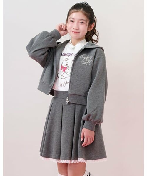 mezzo piano junior / メゾピアノジュニア Tシャツ | Kitten＆Ribbon 長袖Tシャツ | 詳細18