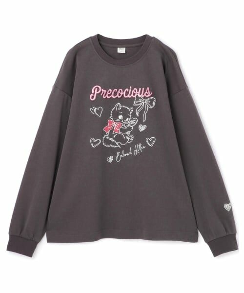 mezzo piano junior / メゾピアノジュニア Tシャツ | Kitten＆Ribbon 長袖Tシャツ | 詳細9