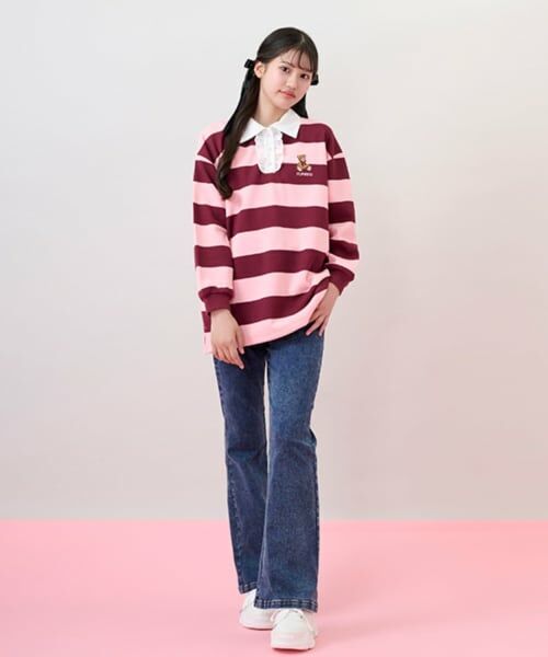 mezzo piano junior / メゾピアノジュニア Tシャツ | ラガーシャツ | 詳細14