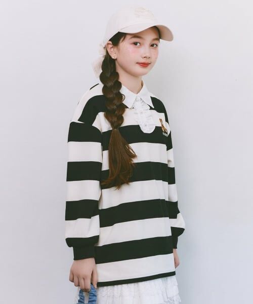 mezzo piano junior / メゾピアノジュニア Tシャツ | ラガーシャツ | 詳細16