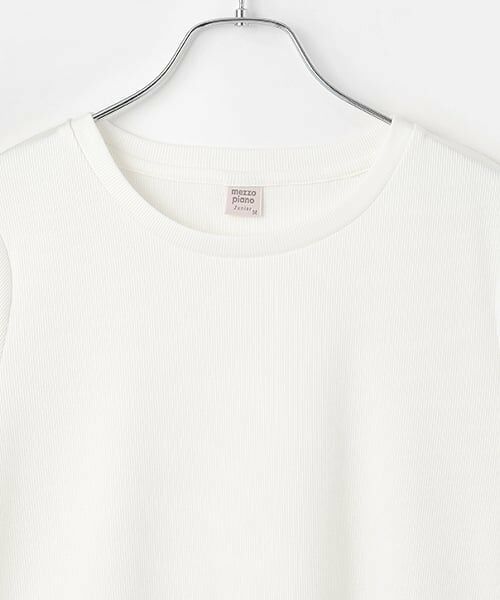 mezzo piano junior / メゾピアノジュニア Tシャツ | リボンメッシュTシャツセット | 詳細7