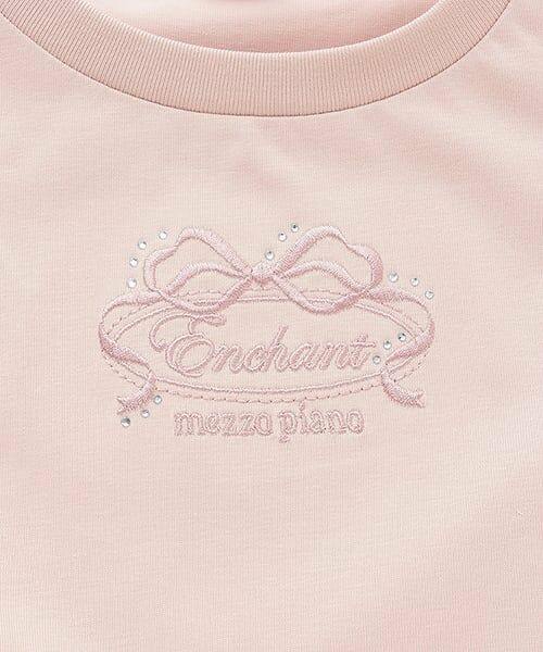 mezzo piano junior / メゾピアノジュニア Tシャツ | 【接触冷感】袖異素材タックTシャツ | 詳細3