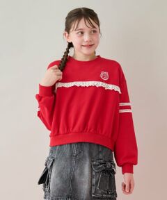 mezzo piano junior / メゾピアノジュニア スウェット | レースライントレーナー