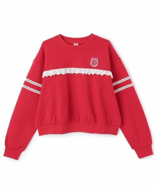 mezzo piano junior / メゾピアノジュニア スウェット | レースライントレーナー | 詳細10