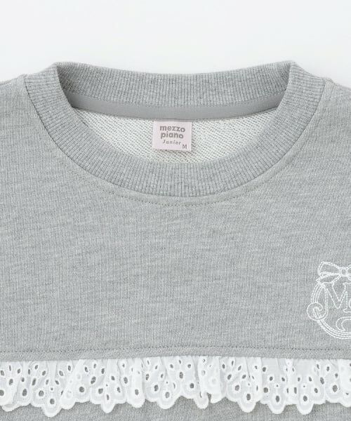 mezzo piano junior / メゾピアノジュニア スウェット | レースライントレーナー | 詳細2