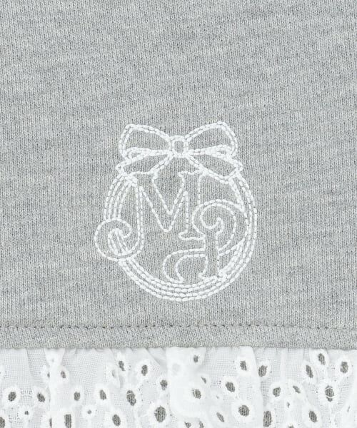 mezzo piano junior / メゾピアノジュニア スウェット | レースライントレーナー | 詳細3