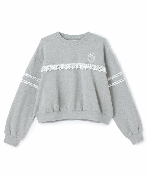 mezzo piano junior / メゾピアノジュニア スウェット | レースライントレーナー | 詳細9