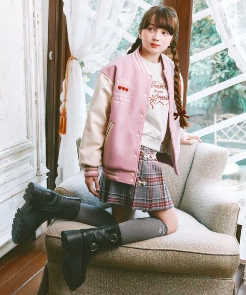 mezzo piano junior / メゾピアノジュニア スウェット | リボンロゴトレーナー | 詳細10