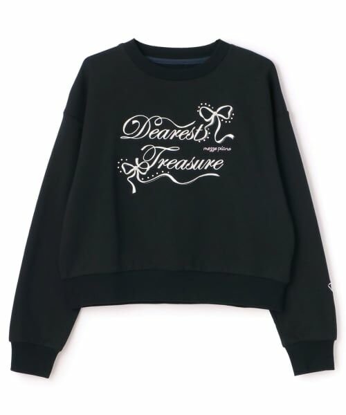 mezzo piano junior / メゾピアノジュニア スウェット | リボンロゴトレーナー | 詳細9