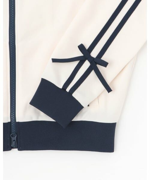 mezzo piano junior / メゾピアノジュニア ブルゾン | 袖リボン配色トラックジャケット | 詳細5