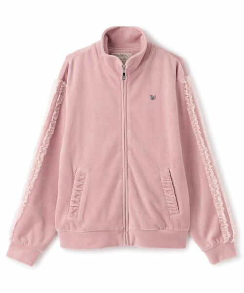 mezzo piano junior / メゾピアノジュニア カーディガン・ボレロ | チュールフリルベロアジャケット | 詳細6