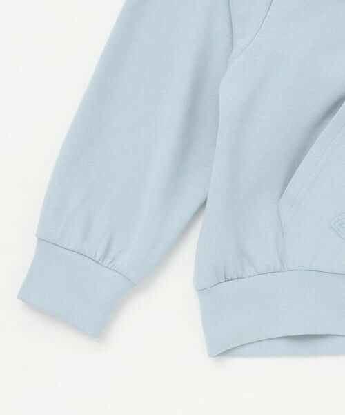 mezzo piano junior / メゾピアノジュニア パーカー | リボンアップリケWジップパーカ | 詳細5