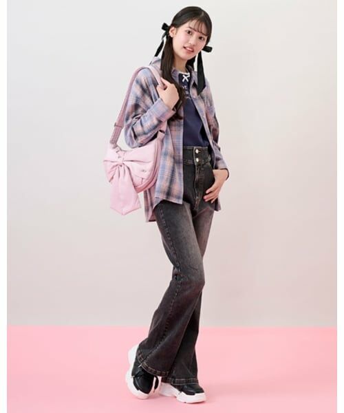 mezzo piano junior / メゾピアノジュニア シャツ・ブラウス | シャツ＆レースつきTシャツセット | 詳細18