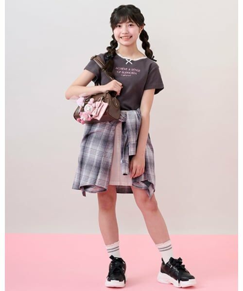 mezzo piano junior / メゾピアノジュニア シャツ・ブラウス | シャツ＆レースつきTシャツセット | 詳細24