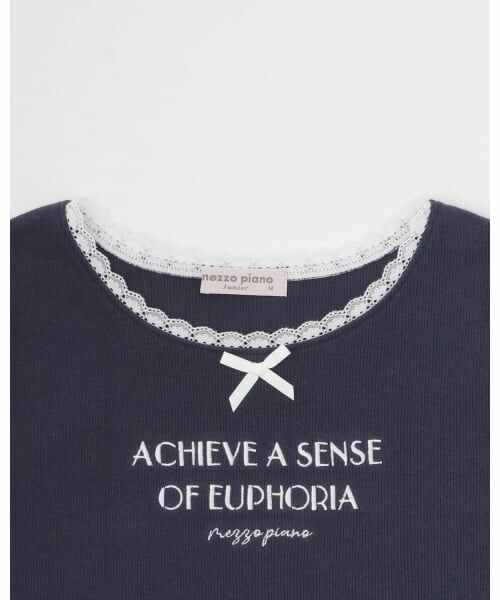 mezzo piano junior / メゾピアノジュニア シャツ・ブラウス | シャツ＆レースつきTシャツセット | 詳細3