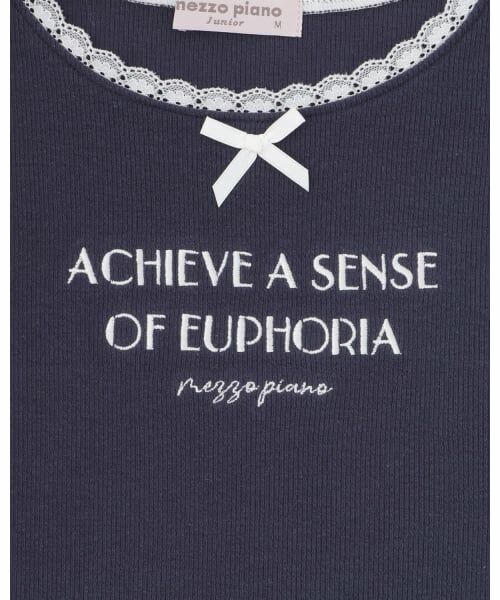 mezzo piano junior / メゾピアノジュニア シャツ・ブラウス | シャツ＆レースつきTシャツセット | 詳細4