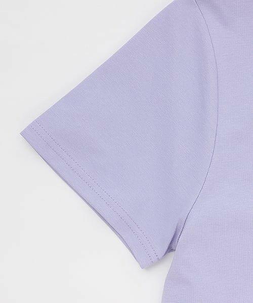 mezzo piano junior / メゾピアノジュニア Tシャツ | 25th anniversary 【冷感】キラキラハートロゴTシャツ | 詳細4