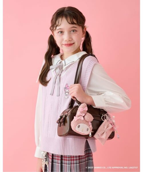 mezzo piano junior / メゾピアノジュニア シャツ・ブラウス | 【マイメロディ/クロミ】ニットベスト＆セーラーブラウスセット | 詳細17