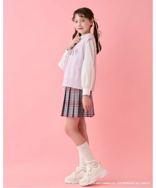 mezzo piano junior / メゾピアノジュニア シャツ・ブラウス | 【マイメロディ/クロミ】ニットベスト＆セーラーブラウスセット | 詳細22