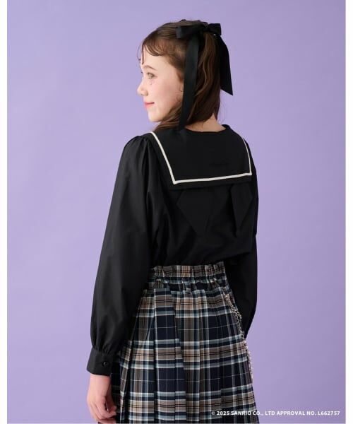 mezzo piano junior / メゾピアノジュニア シャツ・ブラウス | 【マイメロディ/クロミ】ニットベスト＆セーラーブラウスセット | 詳細29