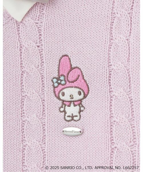 mezzo piano junior / メゾピアノジュニア シャツ・ブラウス | 【マイメロディ/クロミ】ニットベスト＆セーラーブラウスセット | 詳細6