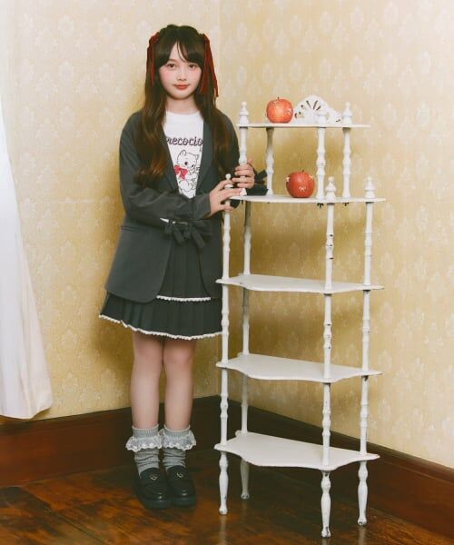 mezzo piano junior / メゾピアノジュニア ブルゾン | テーラードリボンジャケット | 詳細17