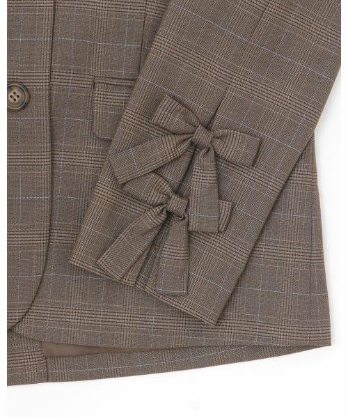 mezzo piano junior / メゾピアノジュニア ブルゾン | テーラードリボンジャケット | 詳細4