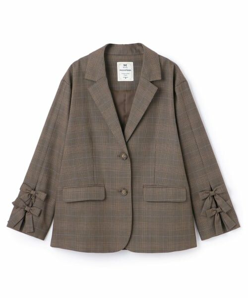 mezzo piano junior / メゾピアノジュニア ブルゾン | テーラードリボンジャケット | 詳細8