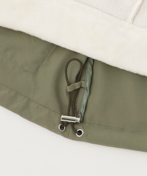 mezzo piano junior / メゾピアノジュニア ブルゾン | 【撥水】ロゴリボン3WAYマウンテンパーカ | 詳細12