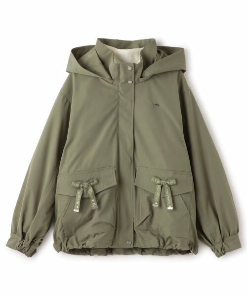 mezzo piano junior / メゾピアノジュニア ブルゾン | 【撥水】ロゴリボン3WAYマウンテンパーカ | 詳細19