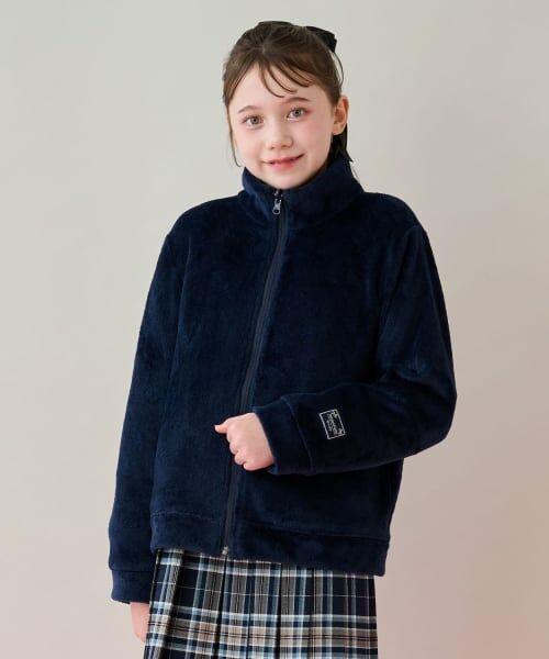 mezzo piano junior / メゾピアノジュニア ブルゾン | 【撥水】ロゴリボン3WAYマウンテンパーカ | 詳細25