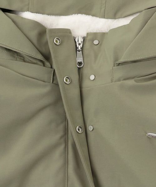 mezzo piano junior / メゾピアノジュニア ブルゾン | 【撥水】ロゴリボン3WAYマウンテンパーカ | 詳細8