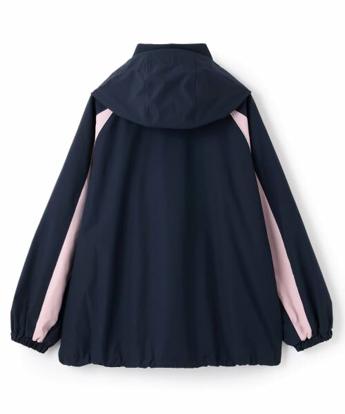 mezzo piano junior / メゾピアノジュニア ブルゾン | 【撥水】裏フリースあったか配色ジャケット | 詳細1