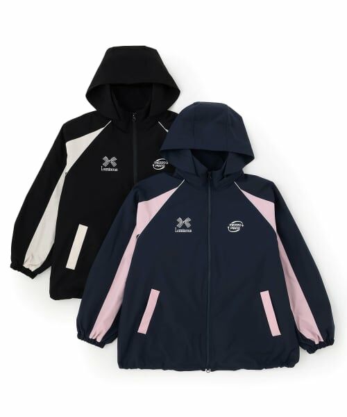 mezzo piano junior / メゾピアノジュニア ブルゾン | 【撥水】裏フリースあったか配色ジャケット | 詳細11