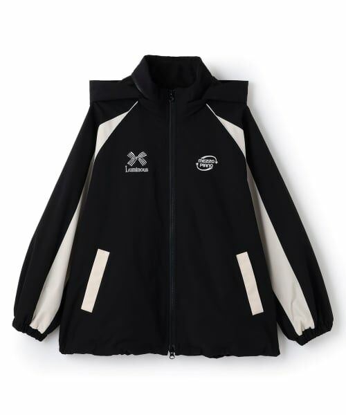 mezzo piano junior / メゾピアノジュニア ブルゾン | 【撥水】裏フリースあったか配色ジャケット | 詳細13