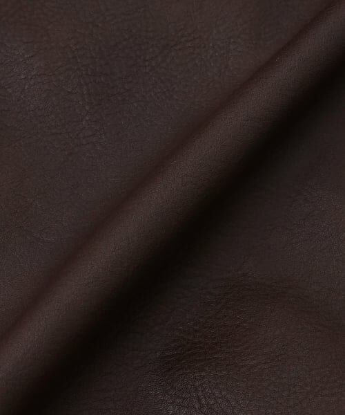 mezzo piano junior / メゾピアノジュニア ブルゾン | リボンアップリケ合皮ジャケット（フェイクファー衿つき） | 詳細8