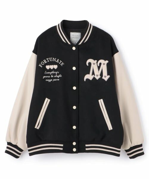 mezzo piano junior / メゾピアノジュニア ブルゾン | ガーリースタジャン | 詳細11