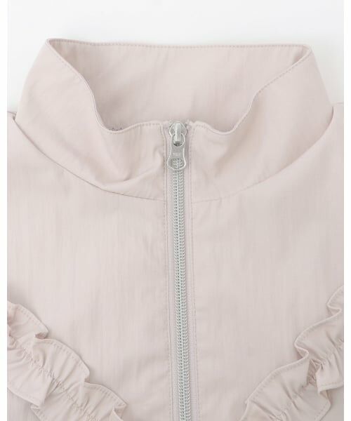 mezzo piano junior / メゾピアノジュニア ブルゾン | スタンドカラーフリルブルゾン | 詳細2