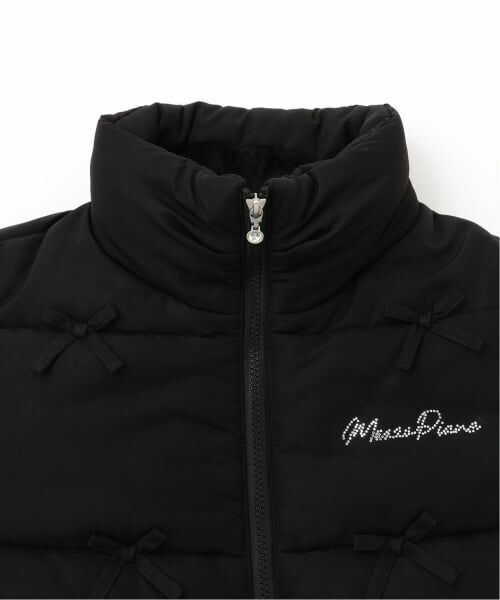mezzo piano junior / メゾピアノジュニア ブルゾン | 【撥水・蓄熱】ミニリボンパフショートブルゾン | 詳細15