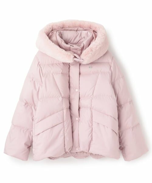 mezzo piano junior / メゾピアノジュニア ブルゾン | 【撥水】暖かファーフーディリサイクルダウンブルゾン | 詳細14