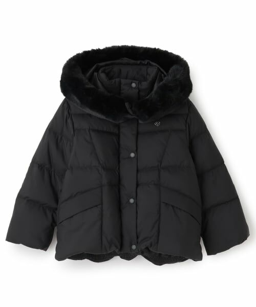 mezzo piano junior / メゾピアノジュニア ブルゾン | 【撥水】暖かファーフーディリサイクルダウンブルゾン | 詳細16